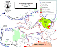 Apple Fire map