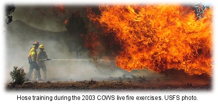 2003 COWS training in central Oregon