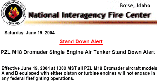 SEAT stand-down notice from NIFC