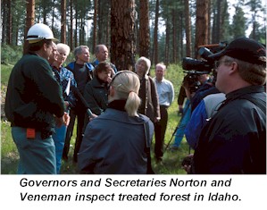 Western governors meet with Secretaries of Ag and Interior