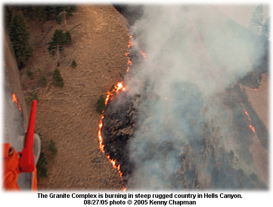 Helicopter view of Granite Complex