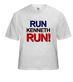 RUN KENNETH RUN! shirt