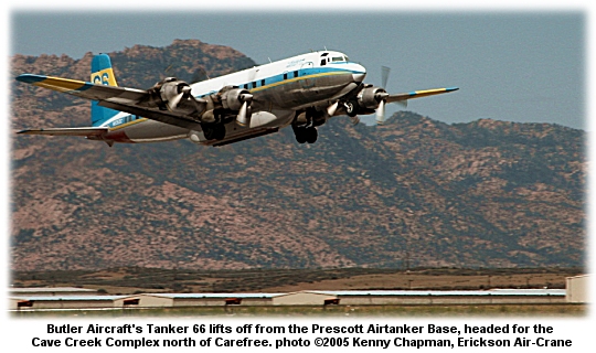 Tanker 66 heads out of Prescott