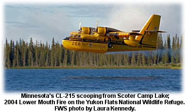 CL-215 over Scoter Camp Lake